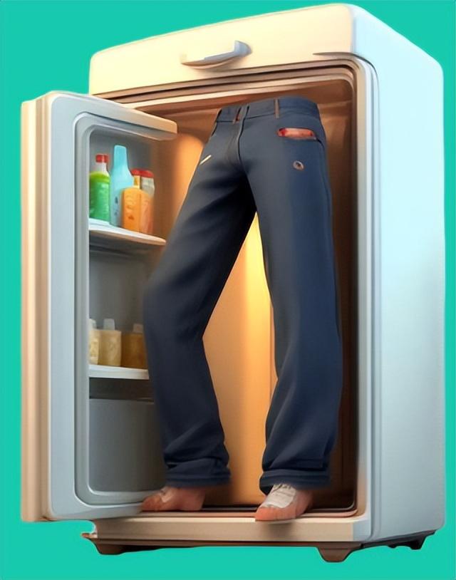 把裤子放进冰箱是什么意思，什么梗？(图1)