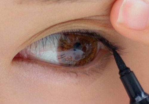 下眼线有几种画法​ 单眼皮怎么画下眼线(图1)